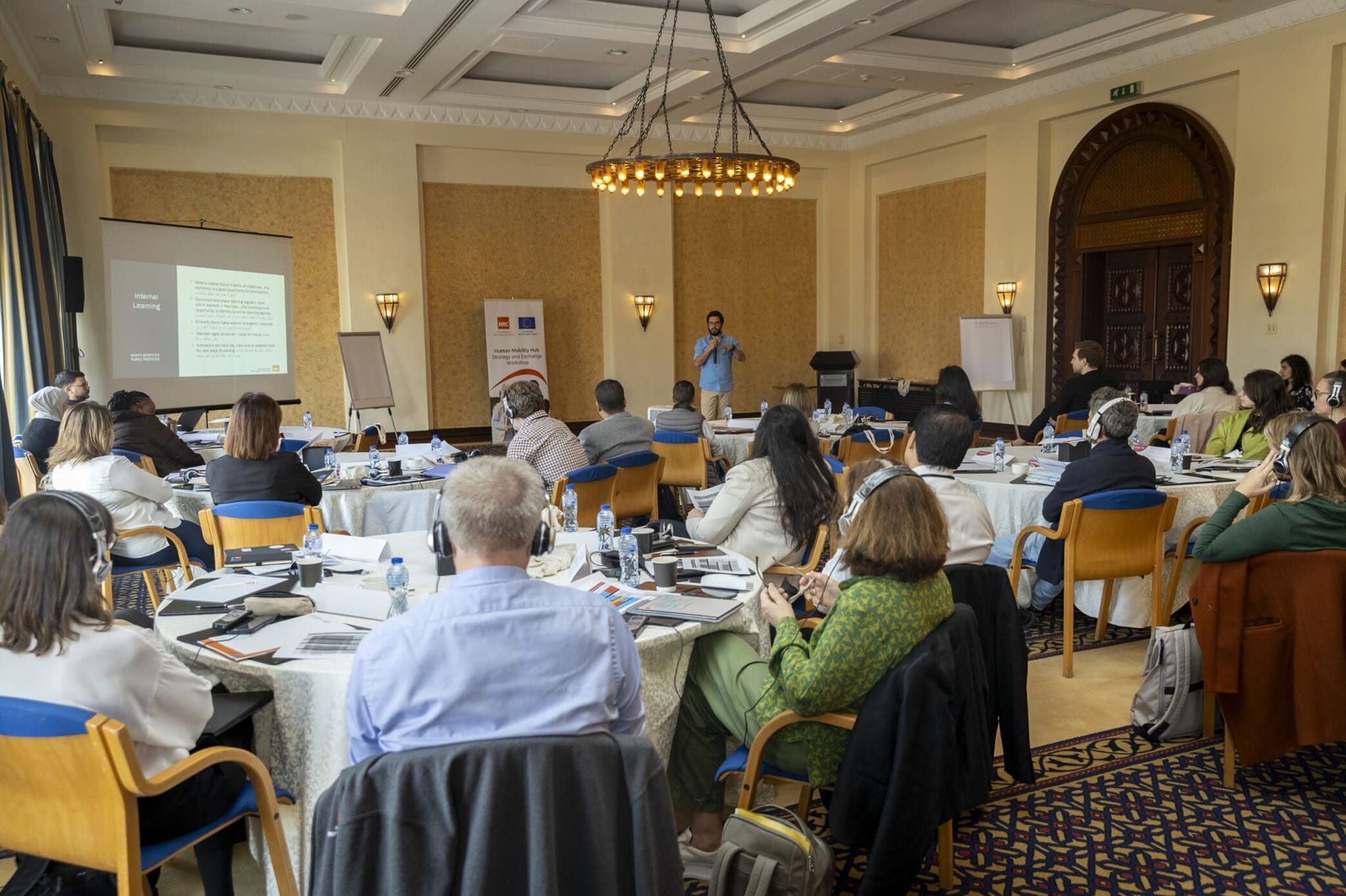 The attendance of Syria AlGad's President of the conference in Amman 