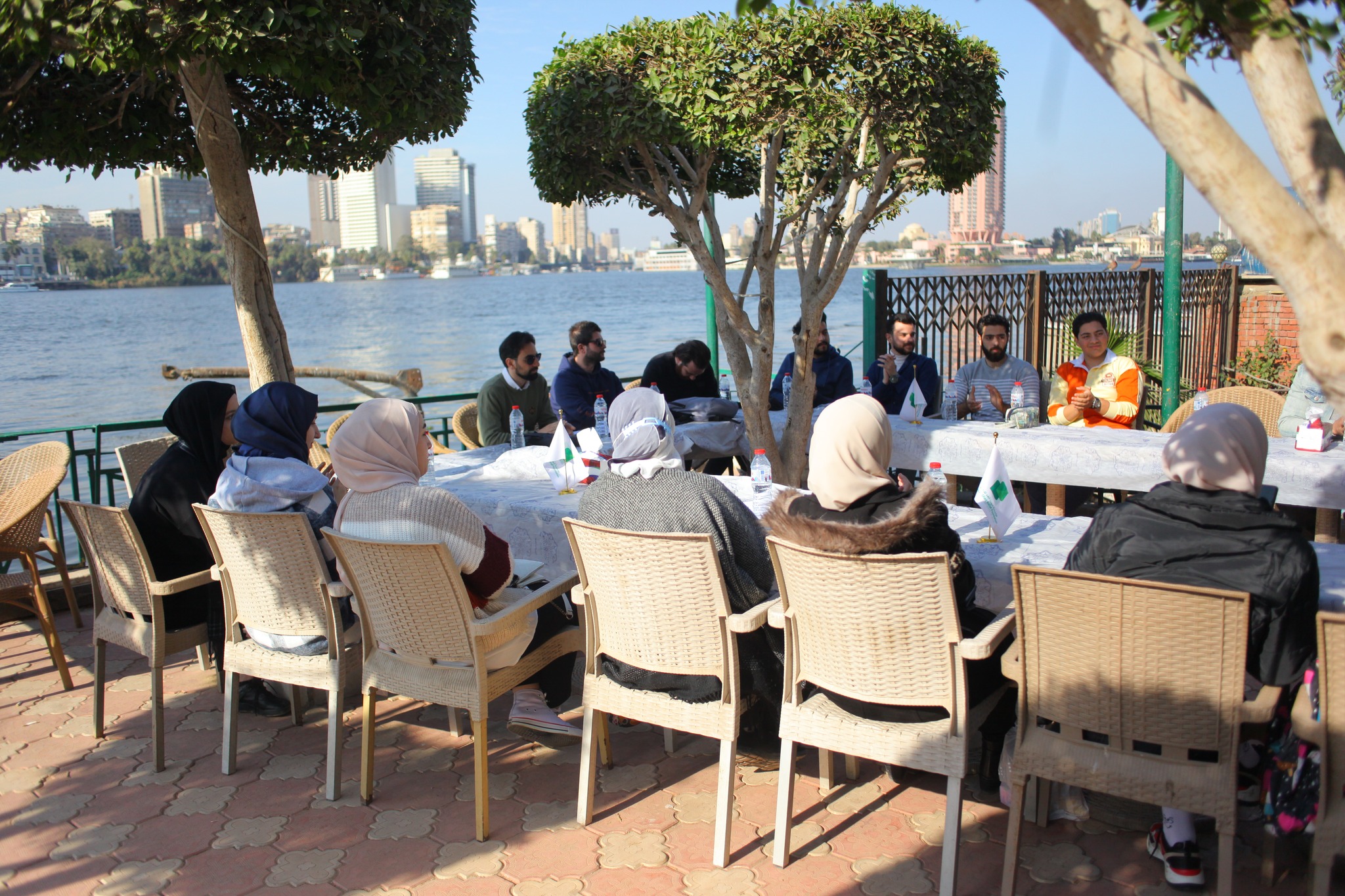 رحلة المتطوعين إلى حديقة أم كلثوم