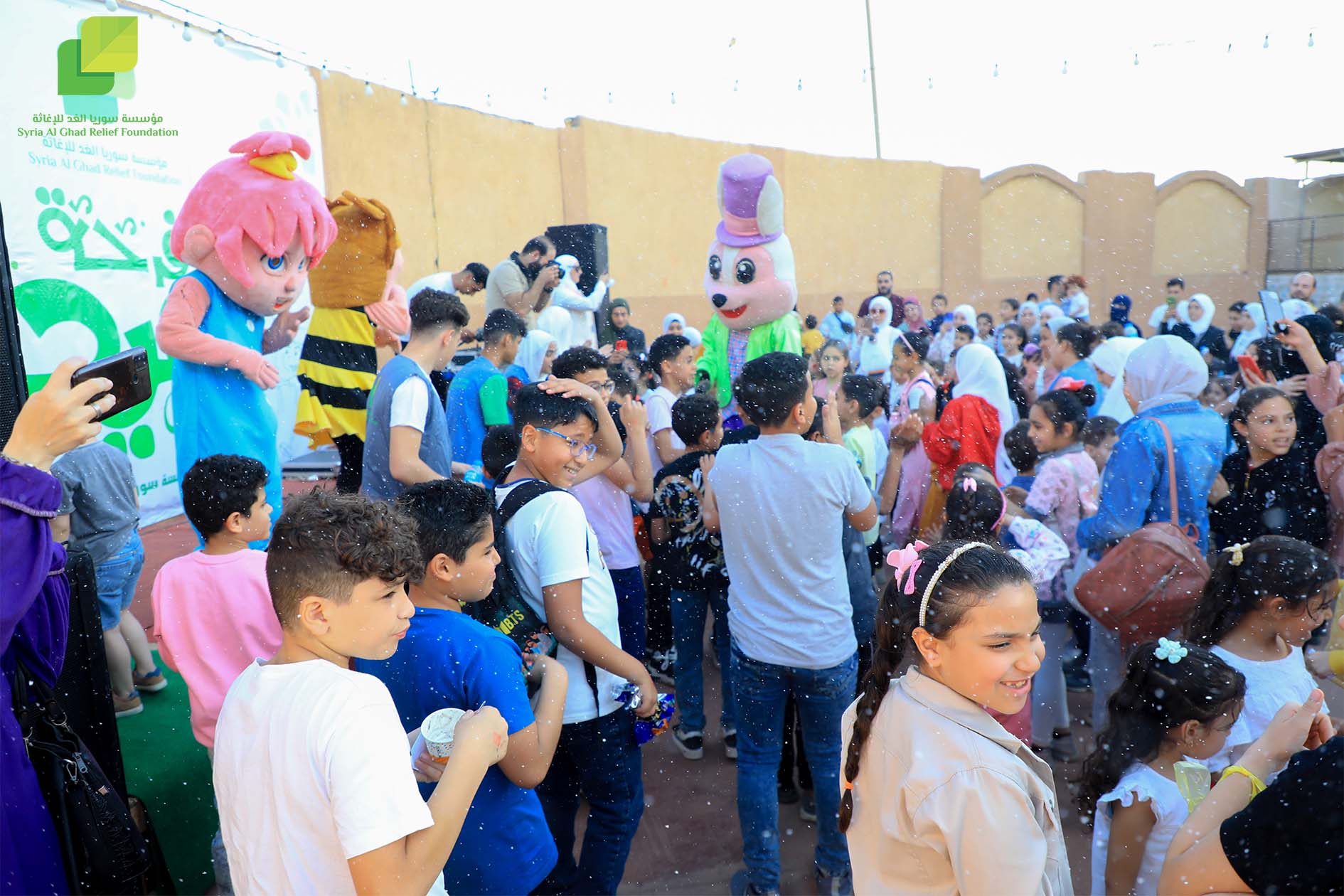 The participation of Dr. Molham Alkhan in the discussion session preceding the Ministerial Donor Conference